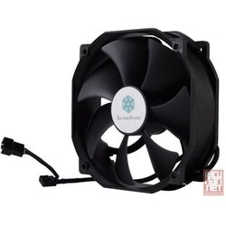 Silverstone FHP141, FHP Series Fan 14cm, 13,4-34,5dBA, High air pressure, Dual operation mode, Black [24] kuler Cene